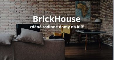 Zděné rodinné domy na klíč Brick House