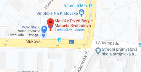 Masáže Plzeň Bory – Marcela Svobodová